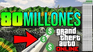 Como GANAR DINERO en GTA 5 ONLINE  80 MILLONES FACIL Y RAPIDO  DINERO INFINITO GTA ONLINE [upl. by Quillan]