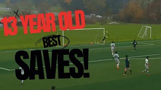 13Yearold Goalkeepers BEST Saves [upl. by Grimaldi]