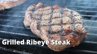 THE BEST Grilled Ribeye Steaks on Weber Kettle [upl. by Phio]