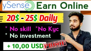 Ysense How To Earn  Ysense  Ysense Review  Ysense Survey Refer Ysense And Earn  Ysense Survey [upl. by Nosreffej]