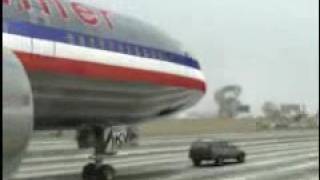 plane landing on car [upl. by Kolb]