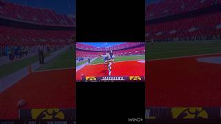 Flying down field Shorts EACollegeFootball25 EACollegeFootball CFB25 PS5 [upl. by Valry]