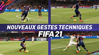 FIFA 21  TUTO NOUVEAUX GESTES TECHNIQUES FR [upl. by Tristam399]