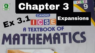 Candid ICSE Mathematics class 9 Ch 3 Expansions Ex 31 Sums 914 [upl. by Artenra]