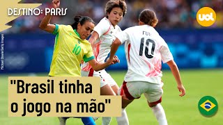 SELEÇÃO FEMININA LEVA VIRADA DO JAPÃO INACREDITÁVEL ESSA DERROTA DO BRASIL DISPARA YARA FANTONI [upl. by Eneleahcim]