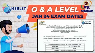 OA Level Exam Dates Jan24 कैसे करे O level pass [upl. by Feodore641]