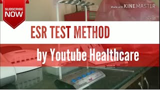 ESR Blood Test Westergren Method by Youtube Healthcare [upl. by Albertina]