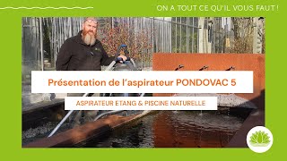 Présentation démonstration amp unboxing de laspirateur étang amp piscine naturelle  Oase Pondovac5 [upl. by Ielirol955]