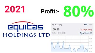 Equitas Holding Share  Return 80  New Target Price  2020  Complete Analysis [upl. by Rizas]