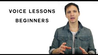 Voice Lessons for Beginners Vocal Exercises Included [upl. by Anatnom523]