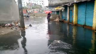 বৃষ্টির পানিতে নারায়ণগঞ্জের বিভিন্ন জায়গায় রাস্তাঘাট ডুবে গেছে 🤣newskating vlog [upl. by Mccourt]