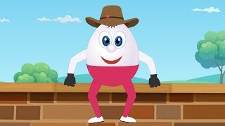 Humpty Dumpty  Classic Nursery Rhymes  HooplaKidz [upl. by Gurias]