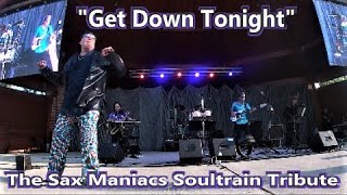 quotGet Down Tonightquot The Sax Maniacs SOULTRAIN Tribute [upl. by Flossie611]