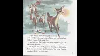 RUDOLPH THE REDNOSED REINDEER STORY RECORD BOOK [upl. by Ellerehs]