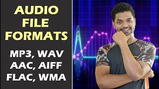 Audio File Formats  MP3 AAC AIFF WAV FLAC WMA Explained [upl. by Francoise]