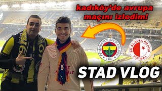 FANATİK GALATASARAY’LI KADIKÖYDE   Fenerbahçe 2  3 Slavia Prag STAD VLOG [upl. by Briscoe630]