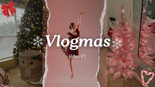 Vlogmas  Week 1 [upl. by Naugal]