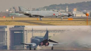 4K映像で残すF4ファントム爺さん県営名古屋空港 2016年3月30日 [upl. by Haonam]