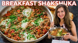 Easy Breakfast Shakshuka Recipe [upl. by Nahsab]