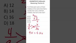 ASVABPiCAT Arithmetic Reasoning Practice Test Q RatiosProportions acetheasvab with grammarhero [upl. by Eirrod]