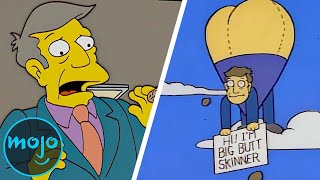 Top 10 Principal Skinner Pranks on the Simpsons [upl. by Htennek]