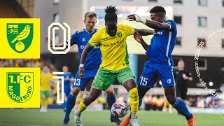 HIGHLIGHTS  Norwich City 01 1 FC Magdeburg [upl. by Rebmyk]