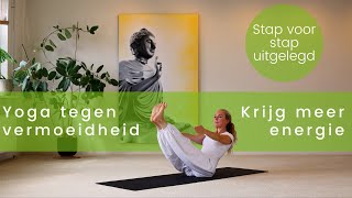 Yoga tegen vermoeidheid  De Yogaschool [upl. by Aret]