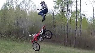 Dirt Bike Fails Crashes amp Funny Moments [upl. by Annelak]