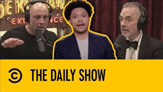 Joe Rogan Talks Race With Jordan Peterson  The Daily Show With Trevor Noah [upl. by Ahtamat]