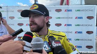 Ryan Blaney quotThe 48 Wrecked the Fk Out of Mequot at Talladega [upl. by Newra]