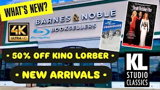 BARNES amp NOBLE 4K amp BLURAY SALES NEW ARRIVALS amp 50 OFF KINO LORBER [upl. by Schreib]