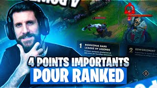 4 CONSEILS POUR COMMENCER LA RANKED SUR LOL  Oui vous allez péter un plomb [upl. by Enaitsirhc]