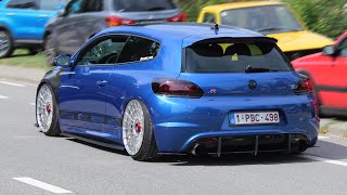 Volkswagen Scirocco Compilation 2  Accelerations Loud Sounds [upl. by Euqininod]