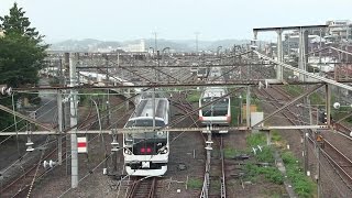 JR中央線 豊田車両センター 朝の出車風景 JR Toyoda vehicle base in Tokyo  Landscape car out in the morning [upl. by Nilkcaj630]