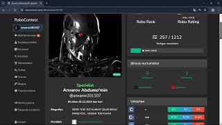 Robocontest javoblari hammasi Dasturchilik [upl. by Yrrehc]