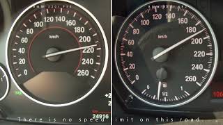 BMW 320i F30 vs BMW 320i E92 Acceleration Test  racingvideo [upl. by Susette623]