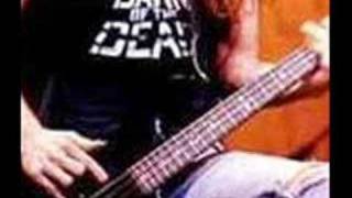 Cliff Burtons bass solo live night he died [upl. by Anselm]