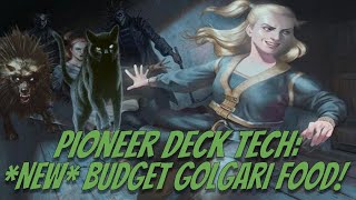 Pioneer Deck Tech NEW Budget Golgari Food [upl. by Sel]