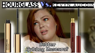 Hourglass Unlocked Vs Kevyn Aucoin Volume Mascara Best Tubing Mascaras 🤔 [upl. by Aihsekel]