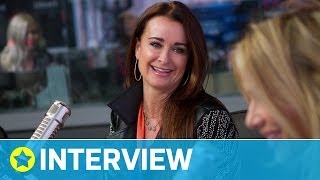 Kyle Richards Reacts To Carlton I Interview I On Air with Ryan Seacrest [upl. by Strang]