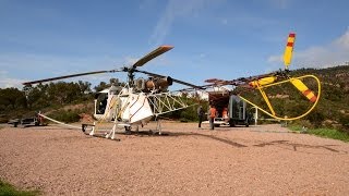 Scie héliportée élagage par hélicoptère Heli Saws Helisäge Holzfäller extrem [upl. by Ttirrej]