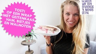 TOSTI GEITENKAAS  Gewoon wat een studentje s avonds eet [upl. by Dahcir]