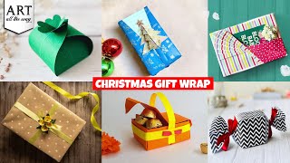 6 Fantastic Christmas Gift Wrap  Christmas Gifts  Christmas Gift Ideas  Compilations VENTUNOART [upl. by Ellerrehs]