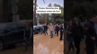 Pedro Sanchez riéndose de Paiporta dana pedrosanchez [upl. by Engelbert763]