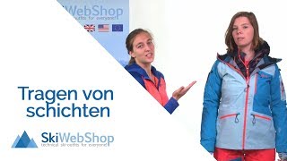 Wie funktioniert das 3SchichtenSystem  SkiWebShop [upl. by Lebbie]