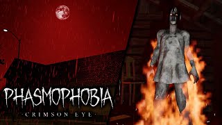 NEW Phasmophobia Halloween Event  Crimson Eye [upl. by Ylhsa]