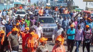 LIVE Raila Odinga Hassan Joho amp ODM team in Mombasa as Kalonzo sweeps Embu [upl. by Leinnad]