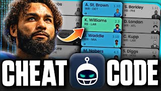 The GoTo Strategy To Win Sleeper Fantasy Football Drafts [upl. by Zacherie803]