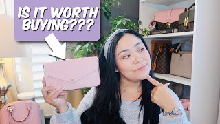 LOUIS VUITTON FELICIE POCHETTE REVIEW [upl. by Iras114]