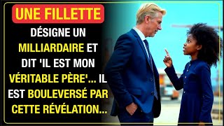 Une fillette désigne un milliardaire et dit Il est mon père Il est bouleversé par la révélation [upl. by Letch260]